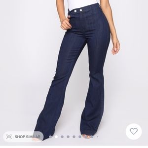Fashion nova Janelle flare jeans